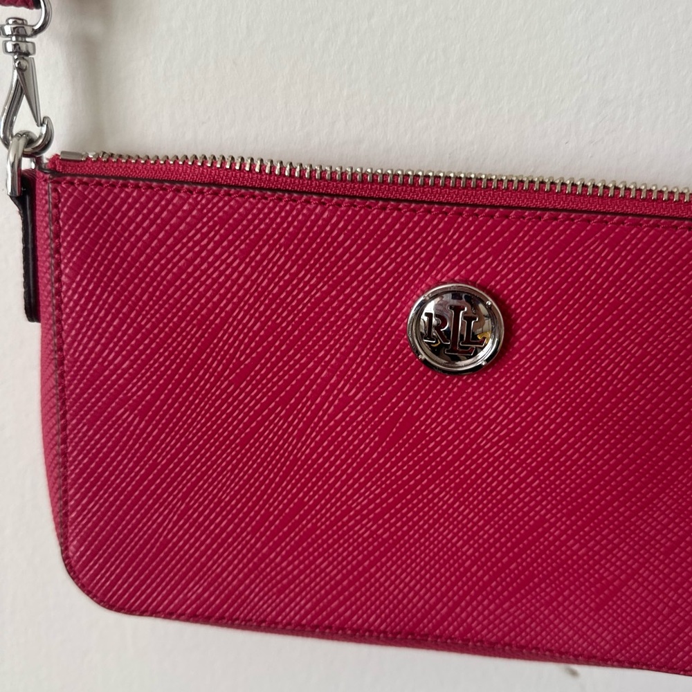 NEW Lauren Ralph Lauren Women's Charleston Pam Small Pink